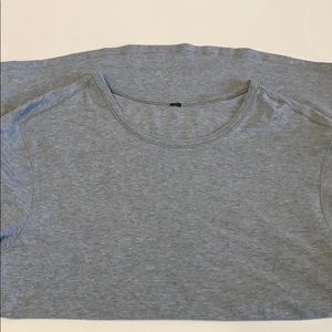 Lululemon soft gray T-shirt